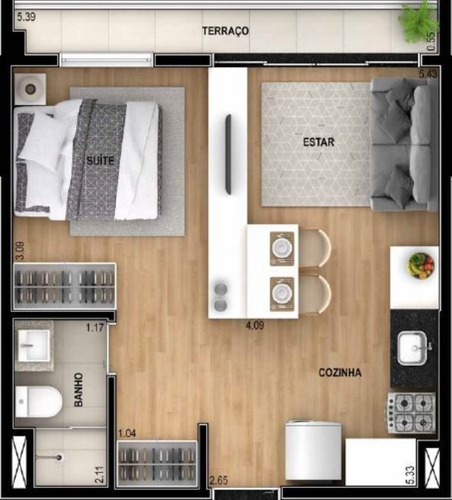 Imagem 25 de 29 de Studio - 0000141 - 70572773