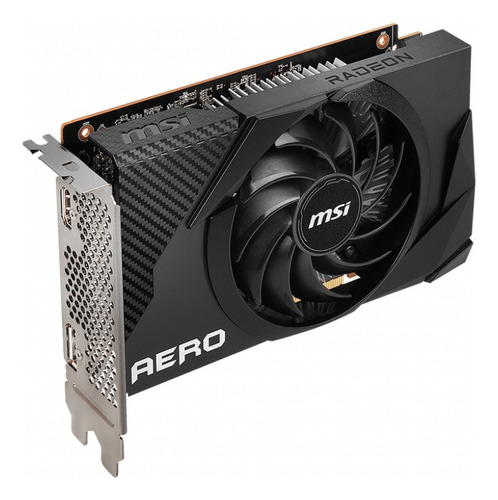 Tarjeta de video AMD MSI  Aero ITX Radeon RX 6400 Series RX 6400 Radeon RX 6400 AERO ITX 4G 4GB