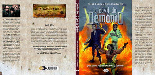 Guanabara Real: o covil do demônio, de Tavares, Enéias. Guanabara Real (2), vol. 2. Editorial Avec Editora e Comércio de Livros Ltda., capa mole em português, 2022