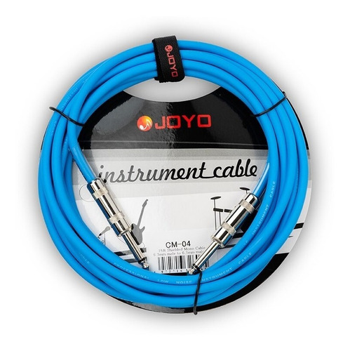Cable De Guitarra / Instrumento Joyo Cm-04 4,5 Mts Azul