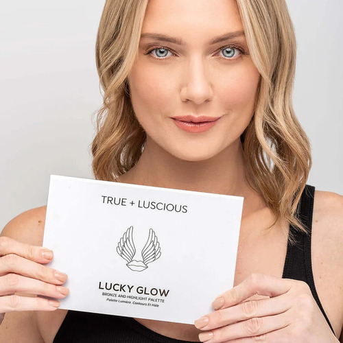 True + Luscious - Lucky Glow, Bronze And Highlight Palette