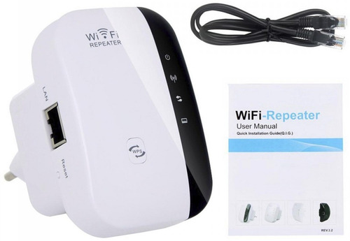 Imagen 6 de 8 de Extensor Repetidor Wifi 300 Mbps Inalambrico Gtia 2 Años ®