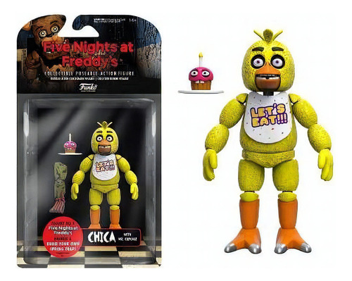 Figura de acción  Chica With Mr. Cupcake 8847 de Funko Action Figure