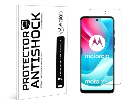 Imagen 1 de 6 de Protector De Pantalla Antishock Motorola Moto G60s