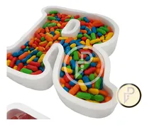 Comprar Combo 4 Letras Huecas Polifan 18cm + Letras De Regalo