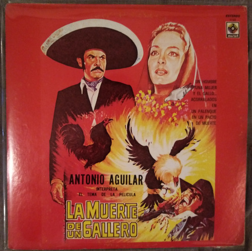 2 Lp´s  De Antonio Aguilar  La Muerte De Un Gallero Y Corrid