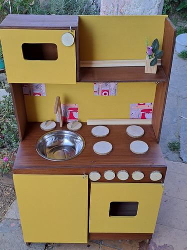 Imagen 5 de 6 de Cocinita Infantil Madera Con Luz