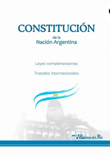Constitucion Nacional Con Tratados Internacionales Bolsillo 