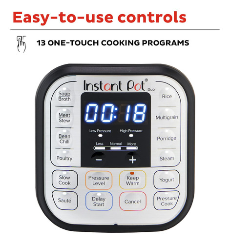 Instant Pot Ip-duo60 Olla Presión Multifunción 7 En 1 Mmg