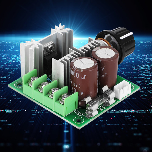 Controlador Velocidad Variable Motor Corriente Continua 10a