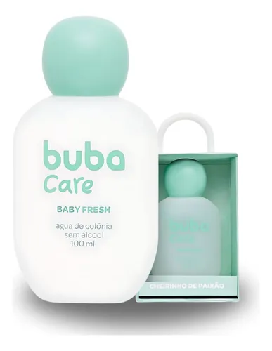 comprar Perfume Colônia Bebê Unissex Suave Baby Fresh Buba 100ml