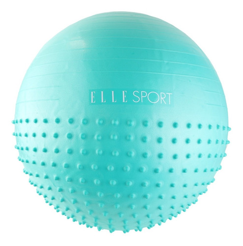 Pelota Yoga Pilates Fitness 65cm + Bomba Elle Sport