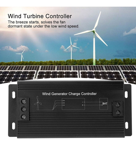 Controlador De Turbina Eólica 12v/24v/48v Generador De Carga