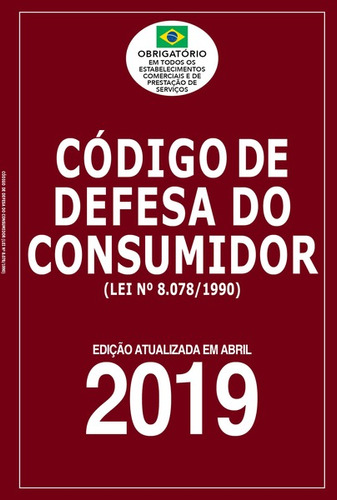 Código De Defesa Do Consumidor 2019