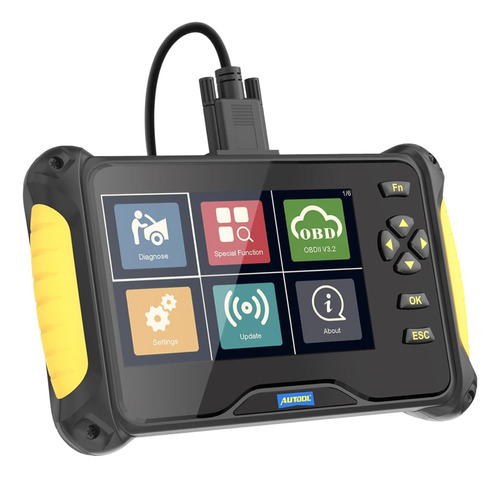 Scanner Automotriz Multimarca Control Bidireccional Cs605