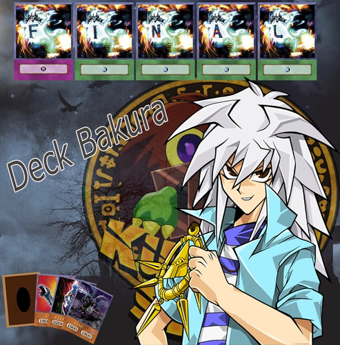 Deck Bakura Completo Versão Anime Yu-gi-oh