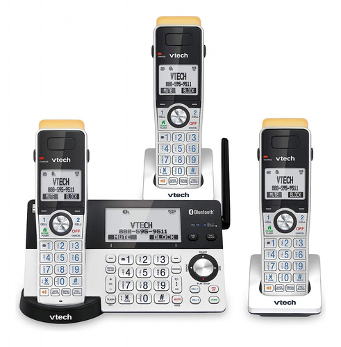 Vtech Is8151-3 Super Long Range 3 Handset Dect 6.0 Cordle...