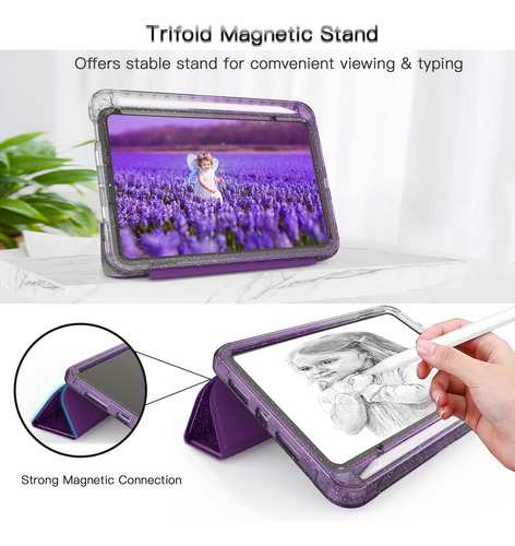 Timismo Para iPad Mini 7 A17 Pro Case, Mini Generación De Ip