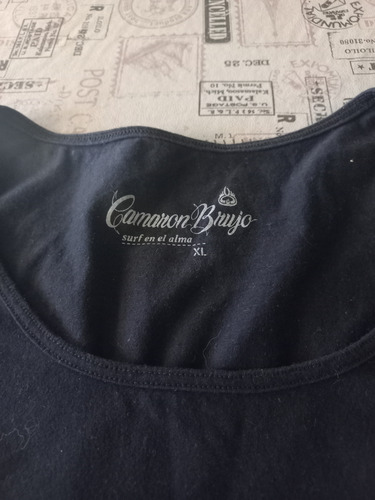 Remera De Dama Camarón Brujo (Usado)