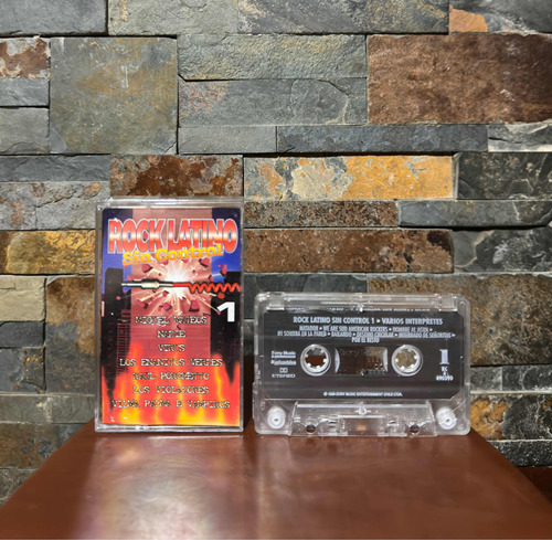 Cassette Varios Artistas  Rock Latino Sin Control Vol. 1
