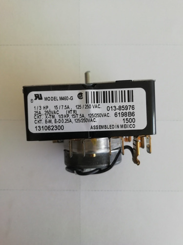 Timer (reloj) Para Secadora Mabe Y Ge 131062300