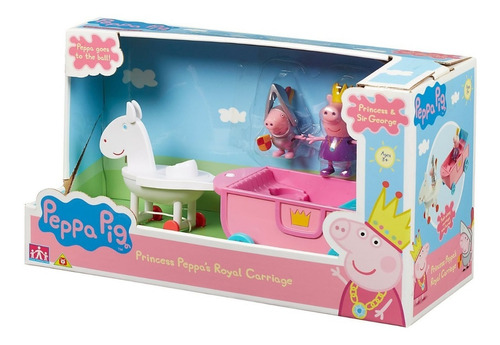 Peppa Pig Princesa Y Carruaje Real- Boing Toys