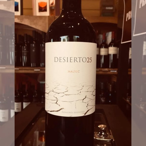 Vino Desierto 25 Malbec 1x750ml. Bodega Del Desierto