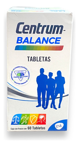 Centrum Balance C/60 Tabletas / Multivitaminico Familiar