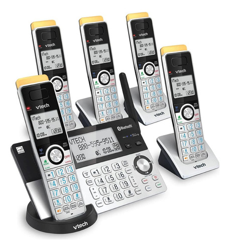 Kit De Teléfonos Inalámbricos Vtech Dect 6.0, C/pantalla, Bt