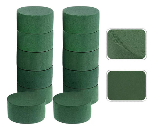 12 Blocos De Espuma Floral Oasis Flower Brick Foam