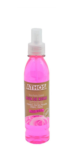 Agua De Rosas Con Spray Athos Masajes - L a $8900
