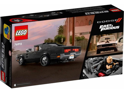 Imagen 5 de 7 de Lego Speed Champions - Fast&furious 1970 Dodge Charger 76912 Cantidad de piezas 345