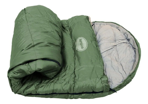 Bolsa De Dormir Bamboo Alpes -5 Grados Camping Carpa 2.30 Mt