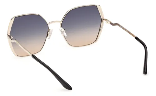 Lentes De Sol Dorado Degradé Guess Gu7843s33w