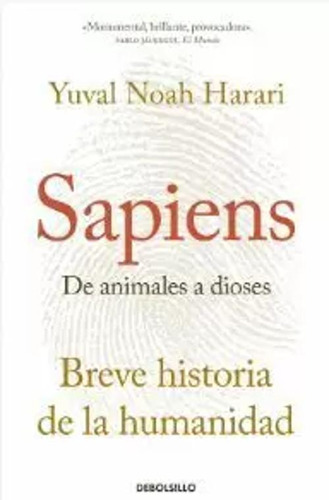Libro Sapiens De Animales A Dioses. Breve Historia De La Hu
