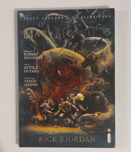 Hq Percy Jackson & O Mar De Monstros - Rick Riordan - (Usado)