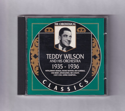 Teddy Wilson And His Orchestra 1935 - 1936 Cd Classics Eu 