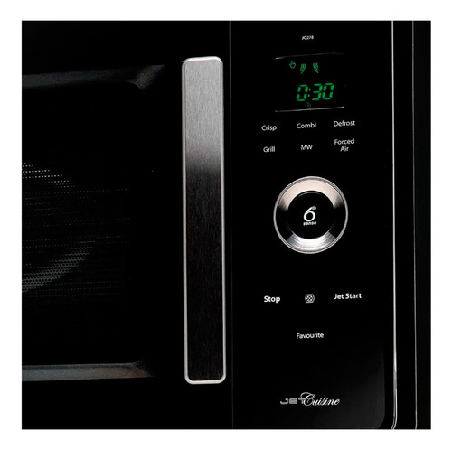 Imagen 3 de 10 de Microondas Whirlpool Con Grill 27 Lts Black C/ Convección
