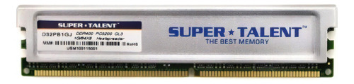 Memória RAM 1GB 1 Super Talent D32PB1GJ