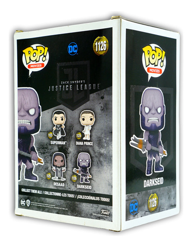 Funko Pop Dc Zack Snyder's Justice League Darkseid #1126