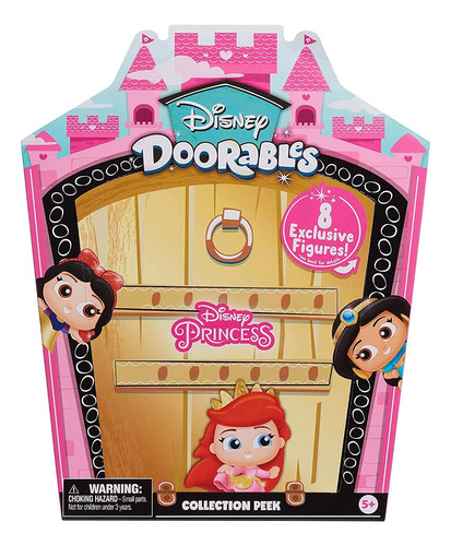 Colección Glitter Y Gold Princess Peek De Disney Doorables.