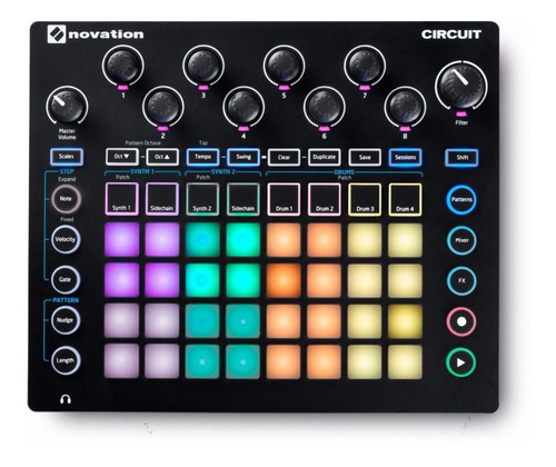 Controlador Novation Circuit Sintetizador Secuenciador - Dj