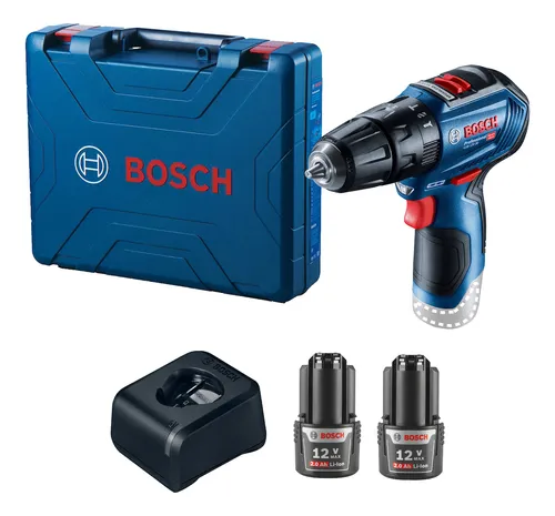Atorn. Taladro Perc. Bosch Gsb 12v-30 12v Max 10mm (2x2.0ah)