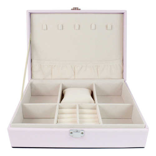 Alhajero Organizador Estuche Joyero Viaje Modelos A48 Color Lila S5011 A- Circulos
