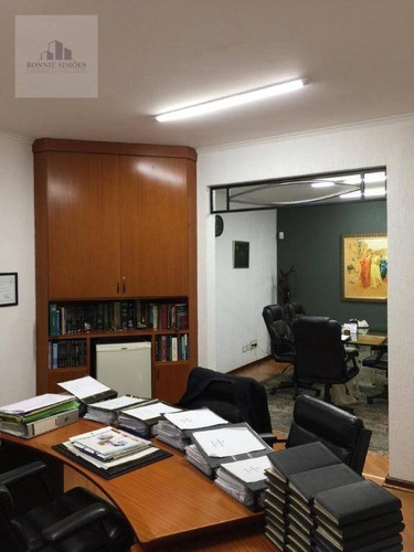 Imagem 5 de 19 de Casa, Escritório Comercial À Venda Em Moema, 15 Salas Amplas, 5 Banheiros, 4 Vagas De Garagem, 300 M², 387 M², São Paulo. - Ca0138