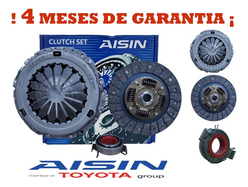 Kit Clutch Embrague Crochet Toyota Yaris Belta 1.5 Aisin Ccs