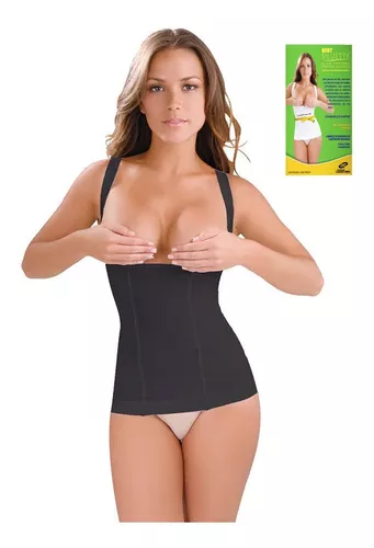 Faja Camiseta Body Siluette Comprime Abdomen Y Modea Cintura