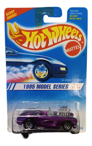 Hot Wheels 58 Corvette Coupe Primera Edicion 1995 