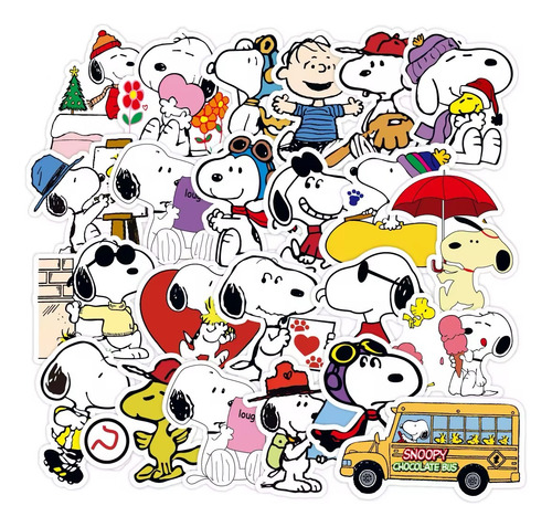 Pegatinas Stickers Estampas Snoopy 50pack