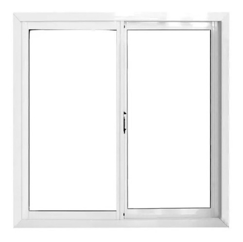 Ventana Alumino Blanco 180x110 Con Vidrio